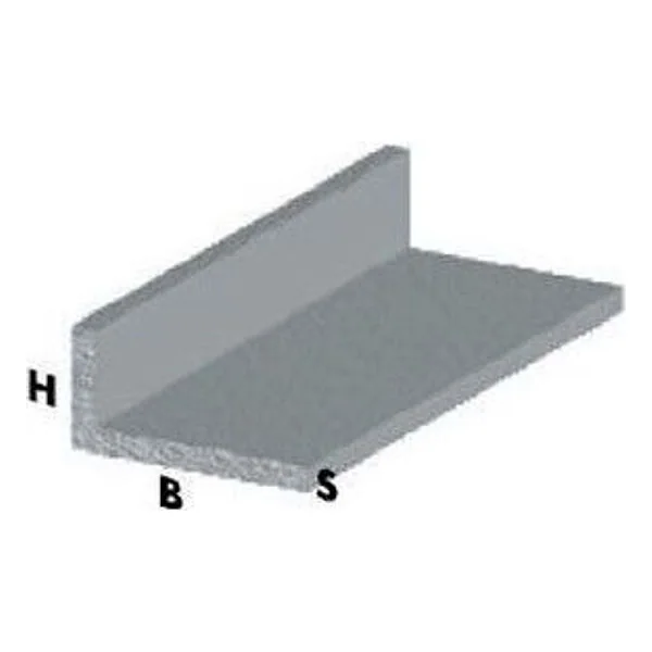 Profilo Cromo H.100 cm Elle 20X10X1 mm – cod. CPD40631