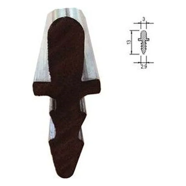 Profilo Guida in PVC 3XH13 mm da 2 M – cod. CPD24992