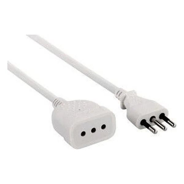 Prolunga Lineare 3 M Sez 3X0,75 10A Bianco – cod. CPD540