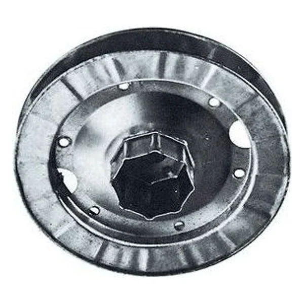 Puleggia con Calotta Acciaio D 220 mm per Rullo Ottag – cod. CPD2931