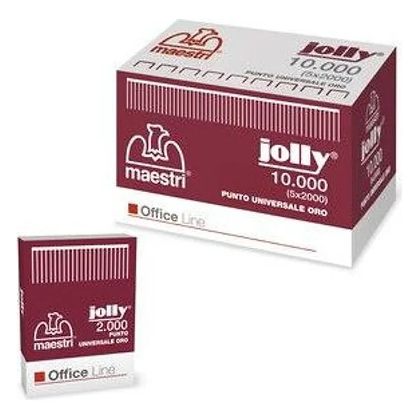 Punti Spillatrice Maestri Jolly Oro 2000 PZ – cod. CPD3662