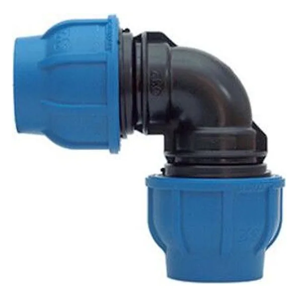 Raccordo Poliprop Gomito 90° 40X40MM – cod. CPD512406