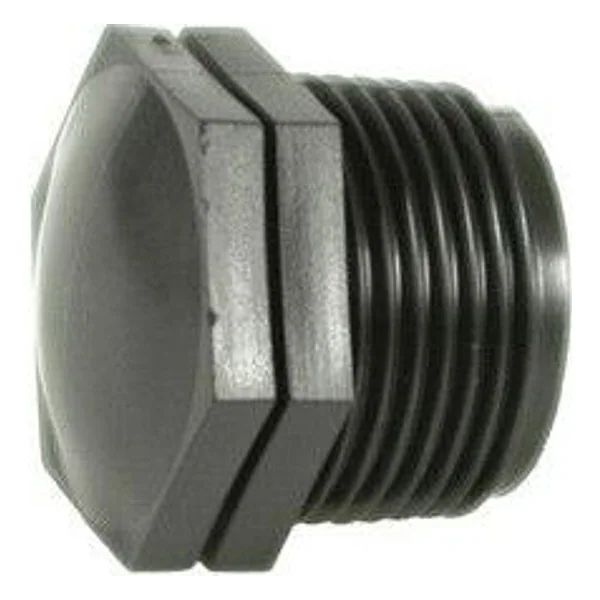 Raccordo Poliprop Tappo Maschio 1" – cod. CPD26329