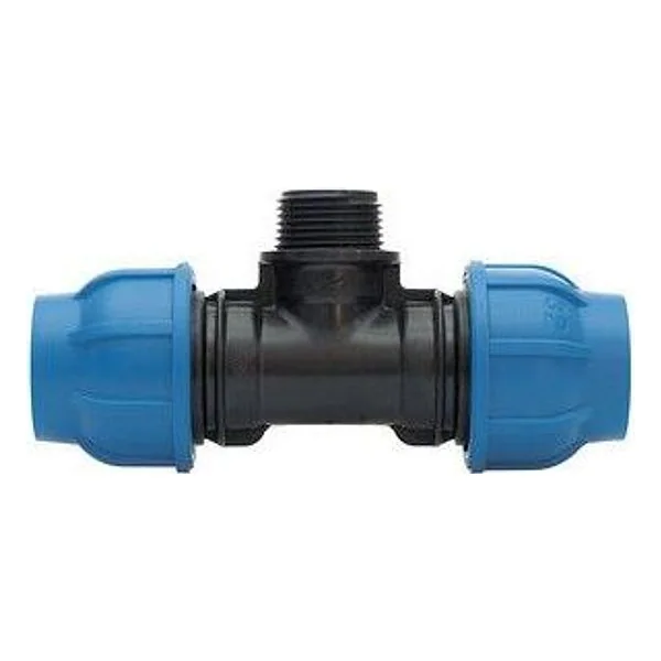 Raccordo Poliprop Tee Mas D 25X 1/2X25MM – cod. CPD25237