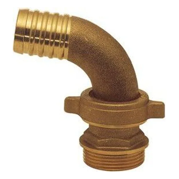 Raccordo Portagomma Ottone 3 PZ Curvo D 40MM X1.1/2 – cod. CPD1773