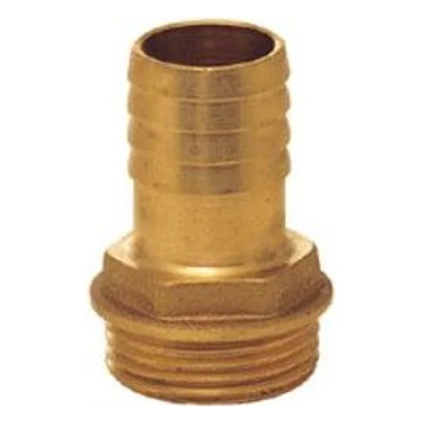 Raccordo Portagomma Ottone Maschio D 25MM x 1 – cod. CPD8041