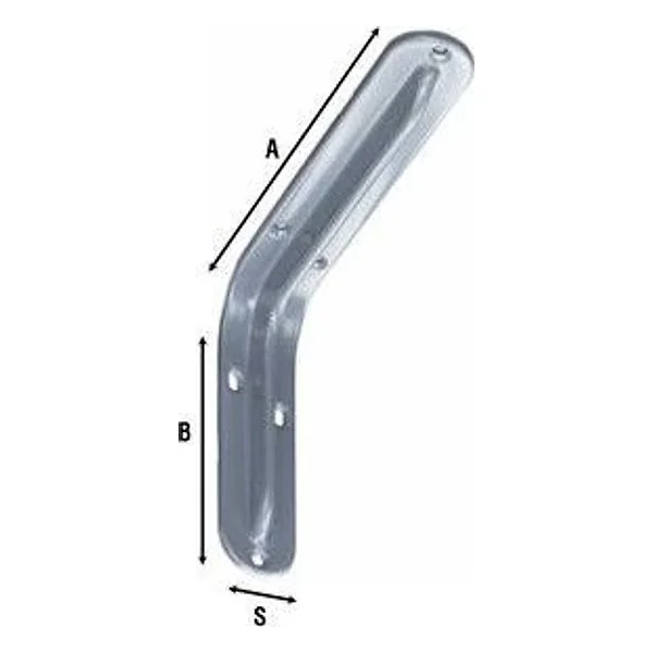Reggimensola Acciaio 2522 Bianco 350 mm – cod. CPD504261