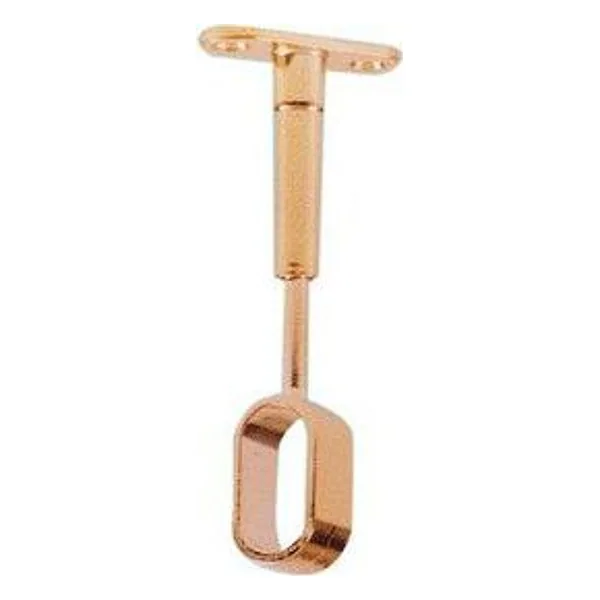 Reggitubo Centrale Ovale Zama Regolabile Ottonato – cod. CPD26234