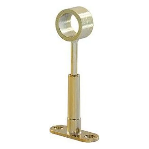 Reggitubo Centrale Tondo Regolabile D 18 mm Ottonato – cod. CPD38742