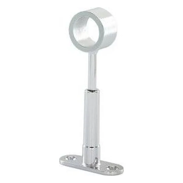 Reggitubo Centrale Tondo Regolabile D 30 mm Cromato – cod. CPD90015