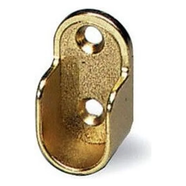Reggitubo Laterale Zama D 18 mm Ottonato – cod. CPD13483