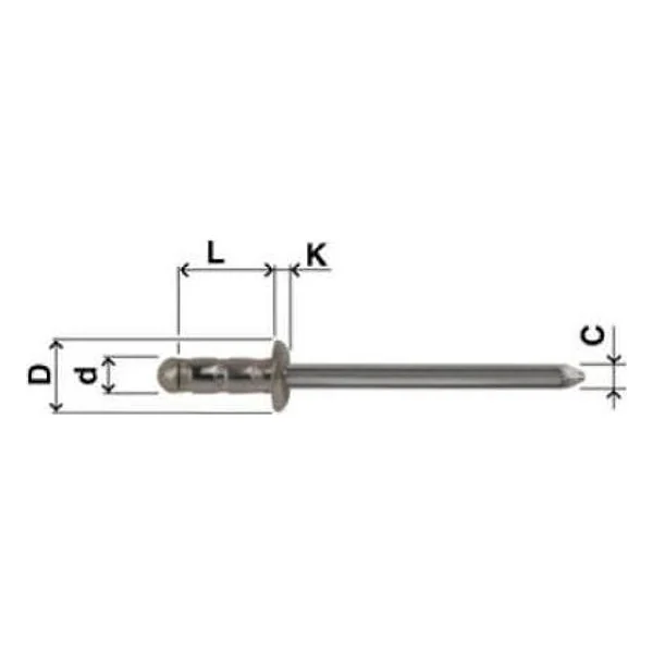 Riv.plus-Inox 3,2X11 Scat Far – cod. FAR586321103