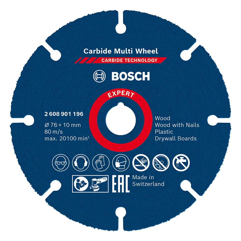 Robert Bosch Disco da Taglio Universale da 76 mm Bosch – cod. BOS2608901196