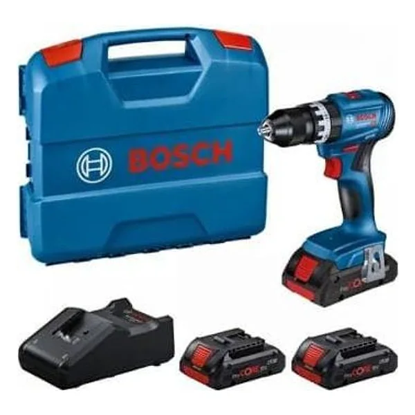 ROBERT BOSCH TRAPANO A BATTERIA GSB18V-45, 3x BOSCH – cod. BOS0615A5002U