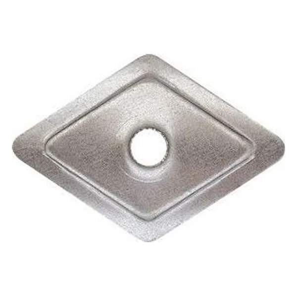 Rondella Romboidale 27X27MM ZN RG – cod. CPD4488