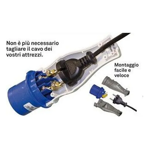 Rosi 1820 Adattatore Industriale Spina SCH IP44 – cod. CPD94496