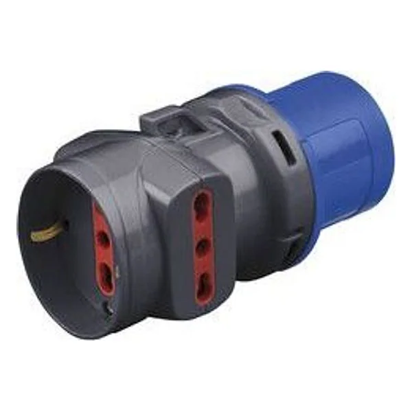Rosi 1878 Adattatore Industriale 2P BIP+SCH IP20 – cod. CPD99436