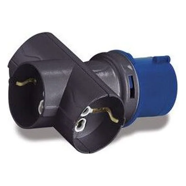 Rosi 1879 Adattatore Industriale 3P Schuko IP20 – cod. CPD94494