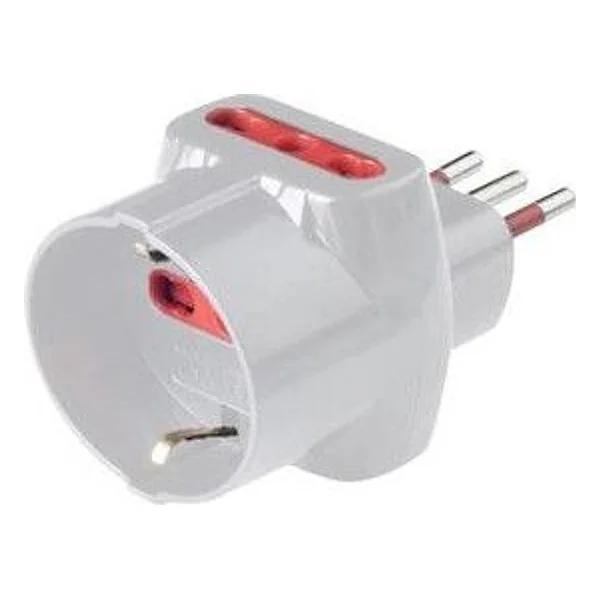 Rosi 78045 Adattatore Triplo 10A 2PR Bip +1 Schu con Limit – cod. CPD95417