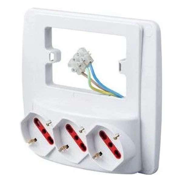 Rosi 94132 Multipresa da Parete Smart 3PR Bip-Sc – cod. CPD95762