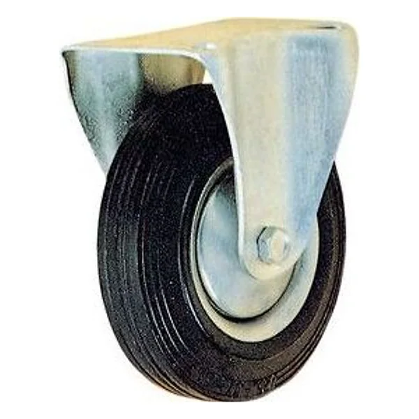 Ruota Industriale D 125 mm Piastra Fissa Export – cod. CPD23014