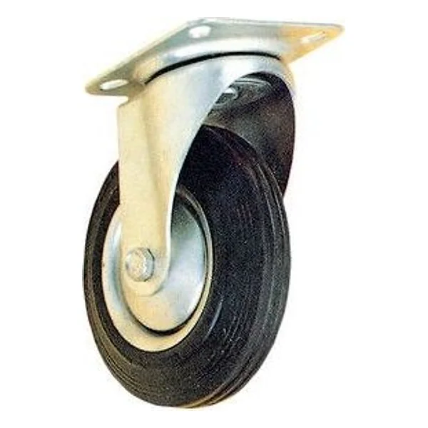 Ruota Industriale D 200 mm Piastra Girevole Export – cod. CPD23524