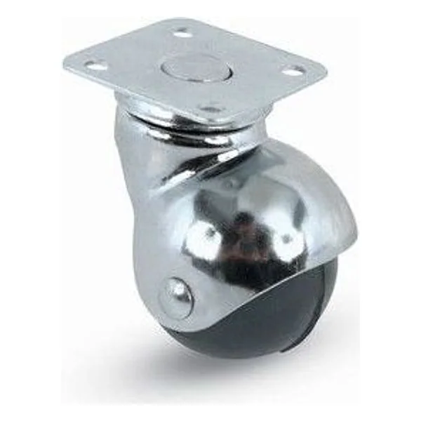 Ruota Mobile D 40 mm Gomma a Cuffia 165 Pias Gir – cod. CPD4669