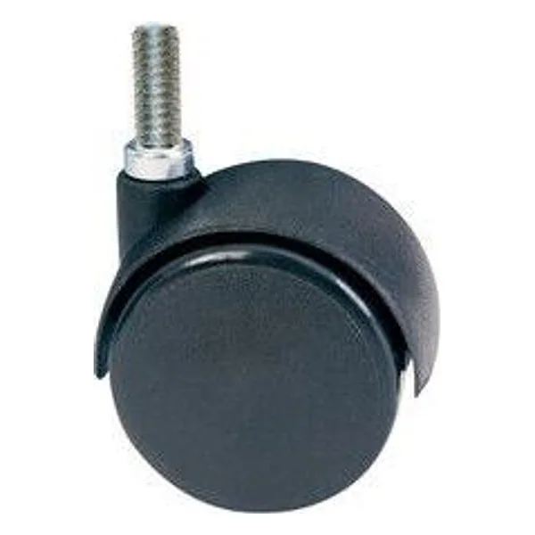Ruota Nylon Gemellare D 50 mm Perno 8MAX12 mm – cod. CPD36470