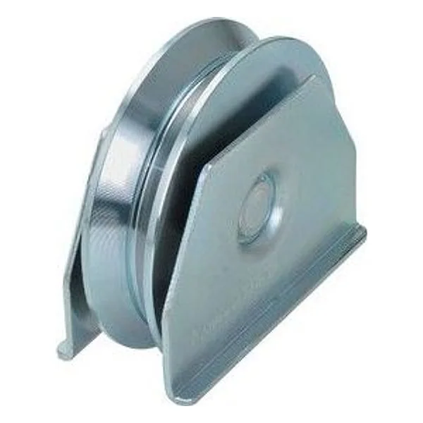 Ruota per Cancello Gola a Y Supporto Aperto 2 Cuscinetti 100 mm – cod. CPD3682