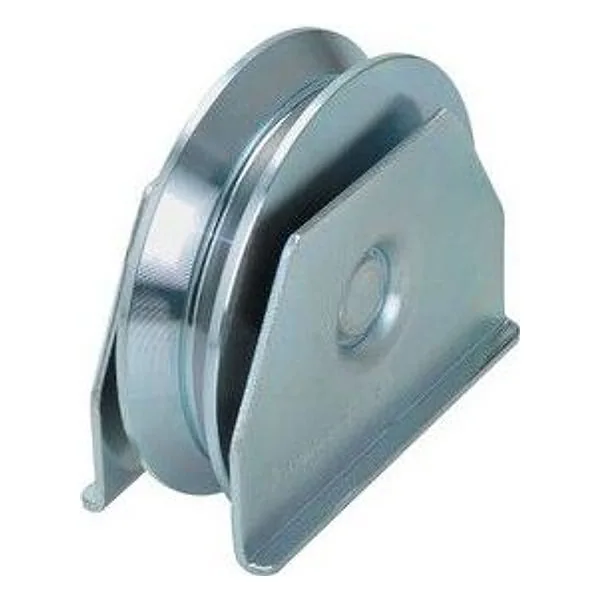 Ruota per Cancello Gola a Y Supporto Aperto 2 Cuscinetti 140 mm – cod. CPD3978