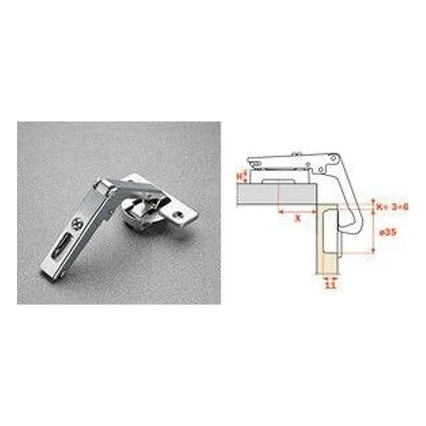 Salice Cerniera Angolari C2AYA99 Apertura 70 Gradi – cod. CPD507552