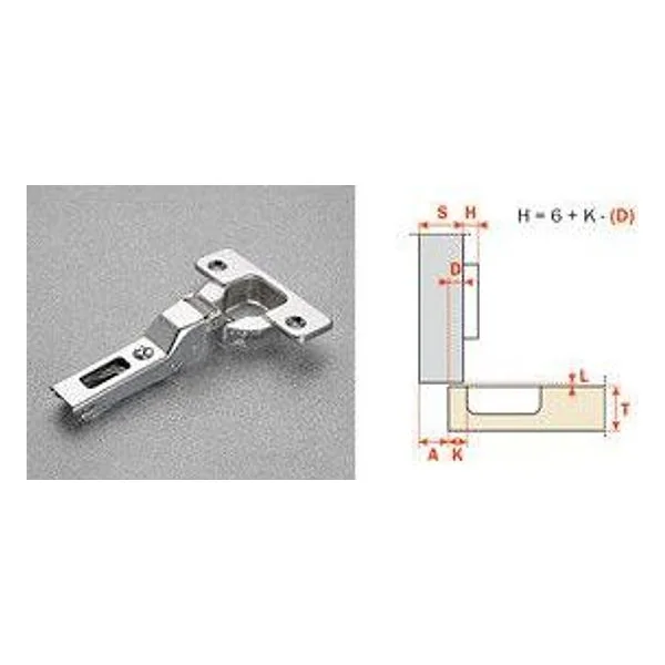 Salice Cerniera C2A6G99 F35 Collo Medio 9 110 Gradi – cod. CPD507539