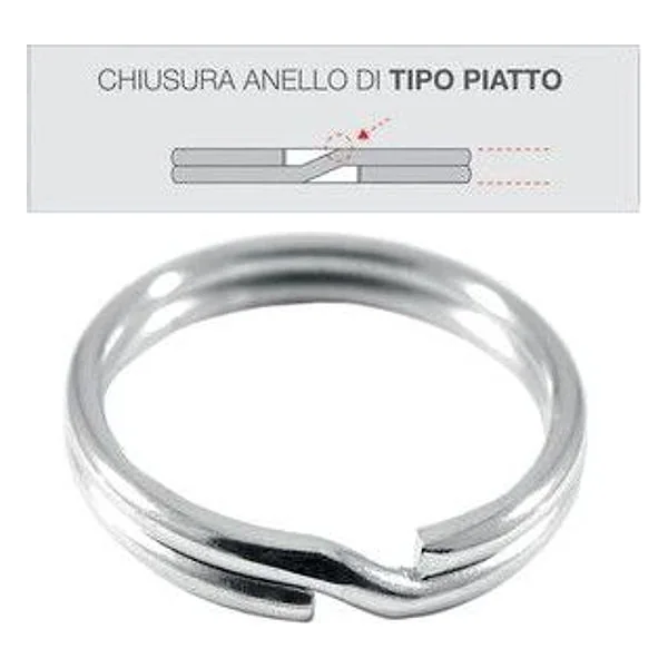 Anello Portachiavi 30 mm 10 PZ – cod. CPD69833