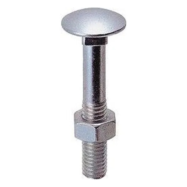 Bullone per Ferro e Legno Ttqs 10X 80MM ZN UNI5732 5 PZ – cod. CPD53088