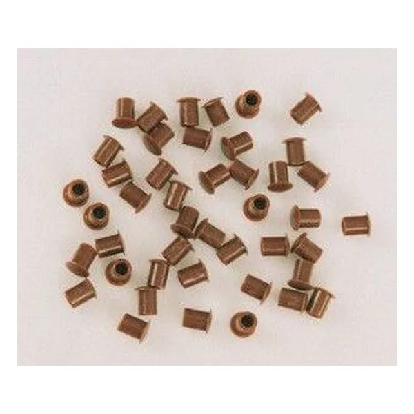 Copriforo Plastica Marrone D 6 mm 50 PZ – cod. CPD82426