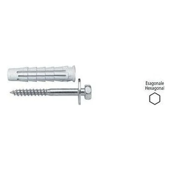 Elematic Tassello T6 Vte R 10X50 con Vite 10 PZ – cod. CPD80606