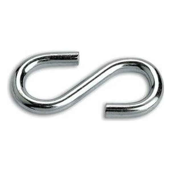 Gancio a S 5,5 mm Zincato da 8 PZ – cod. CPD72778