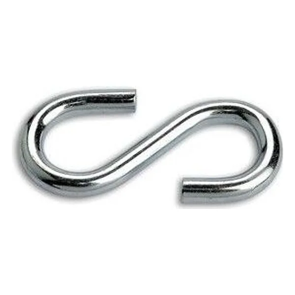 Gancio a S 7,0 mm Zincato da 4 PZ – cod. CPD72779