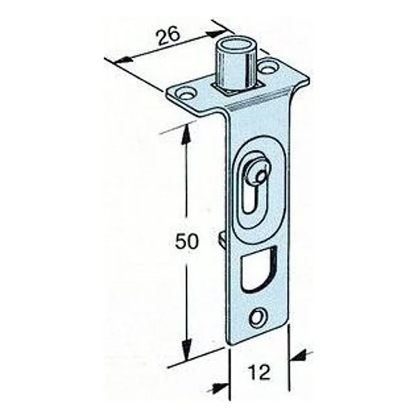 Omge 310 Catenacciolo Rullo 6 mm 4 PZ – cod. CPD59484
