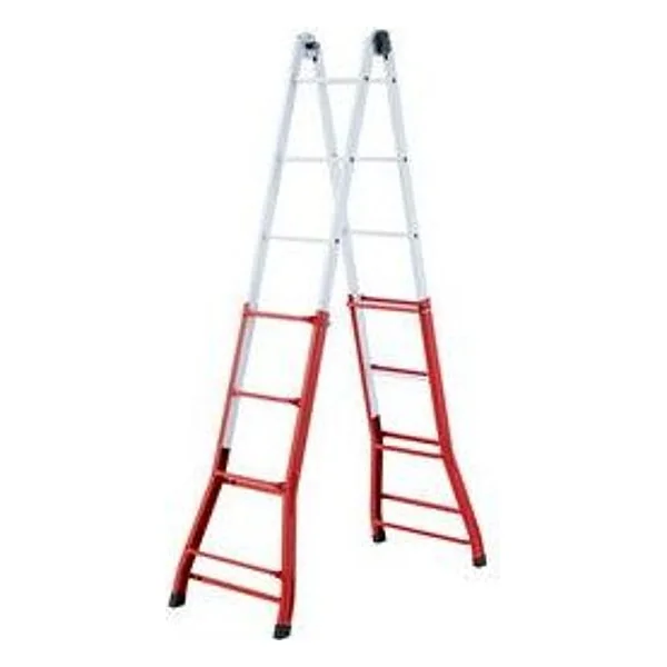 Scala Acciaio Telescopica 4+5 Gradini H 428 cm – cod. CPD10267