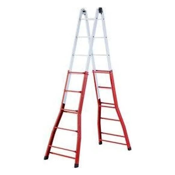 Scala Acciaio Telescopica 5+5 Gradini H 481 cm – cod. CPD10268