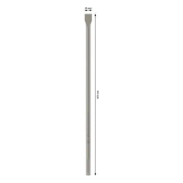 Scalpello Sdsmax Piatto 25X600 Bosch – cod. BOS1618600203