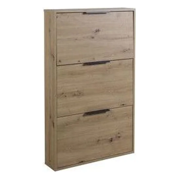 Scarpiera 3 Ribalte Slim 65X15XH105CM Rovere A. – cod. CPD506058
