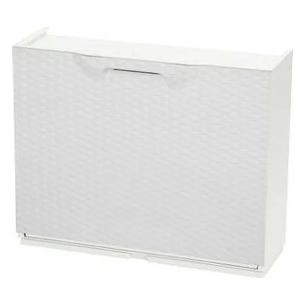 Scarpiera Modulare 51X17,3XH41 cm Eff Rattan Bco – cod. CPD83534