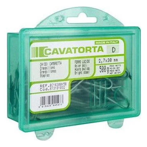 Scatola KG. 0,5 Chiodi T. Piana 20X100 (4,5) – cod. CPD18420