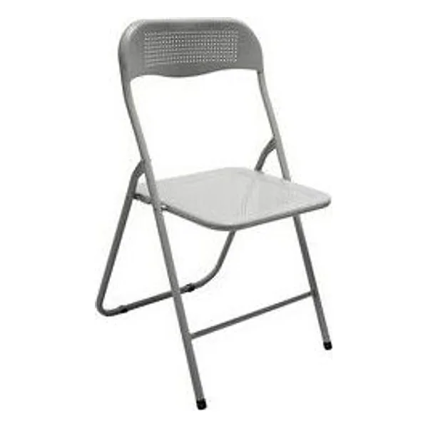 Sedia Pieghevole Metallo Polo Bianco – cod. CPD504941