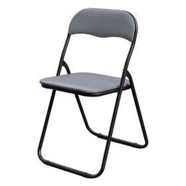 Sedia Pieghevole Polo Nero/Grigiochiaro – cod. CPD506232