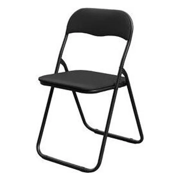Sedia Pieghevole Polo Nero/Nero – cod. CPD506230