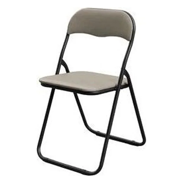 Sedia Pieghevole Polo Nero/Sabbia – cod. CPD506229