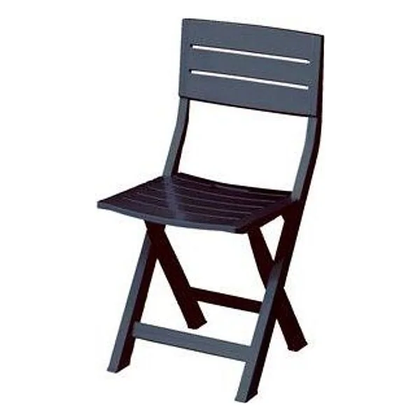 Sedia Resina Gilda Pieghevole Antracite – cod. CPD99543